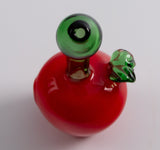 No Label Glass Red Delicious Apple Hand Pipe