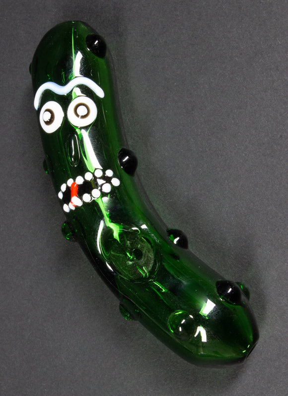 No Label Glass Rich the Pickle Hand Pipe